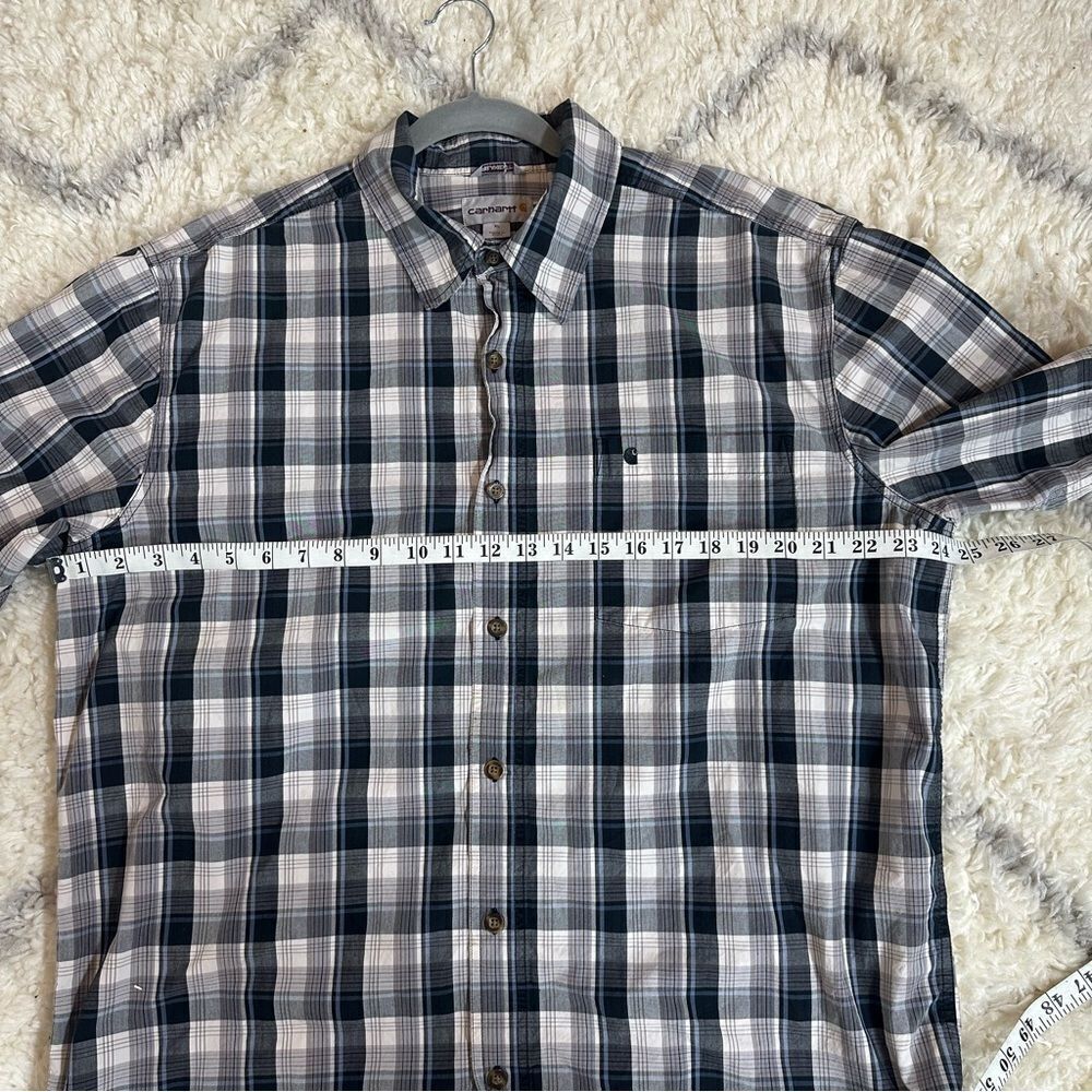 Carhartt Black and White Casual Button Down Shirt - Picture 6 of 7